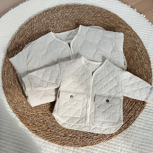 寶寶雙面穿棉服上下衣套裝