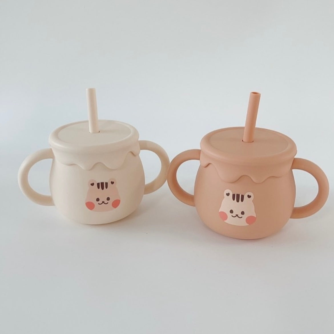 HONEY JAR~矽膠零食吸管倆用杯
