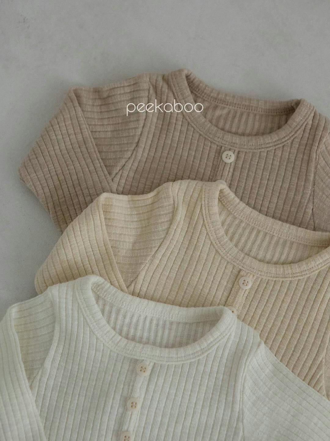 莫代爾羅紋body suit