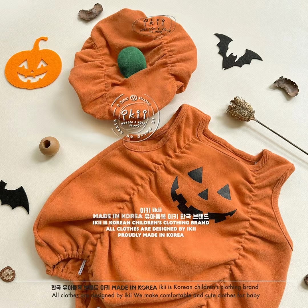 Pumpkin Face(爬服+帽子)