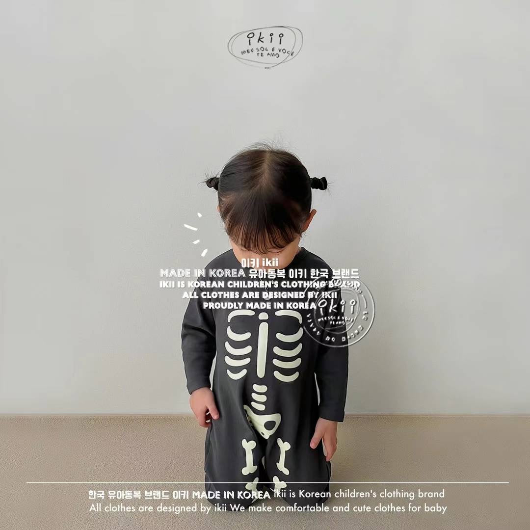 Skull toddler bodysuit