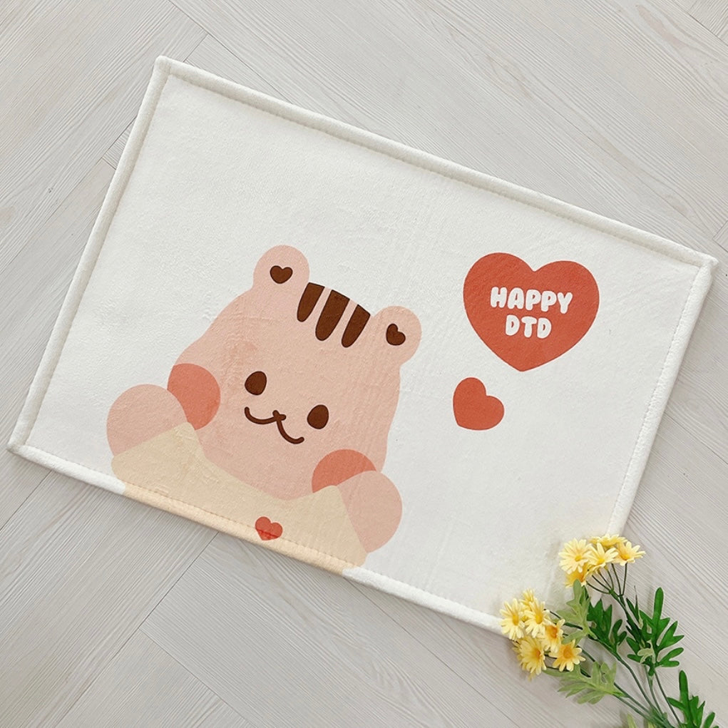 圓圓臉HAPPY超細纖維腳墊