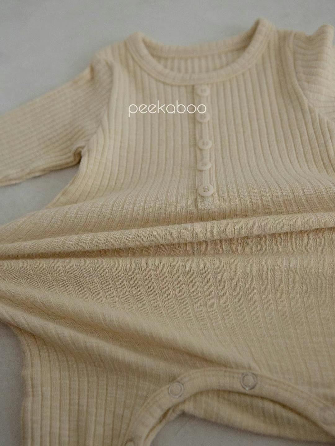 莫代爾羅紋body suit