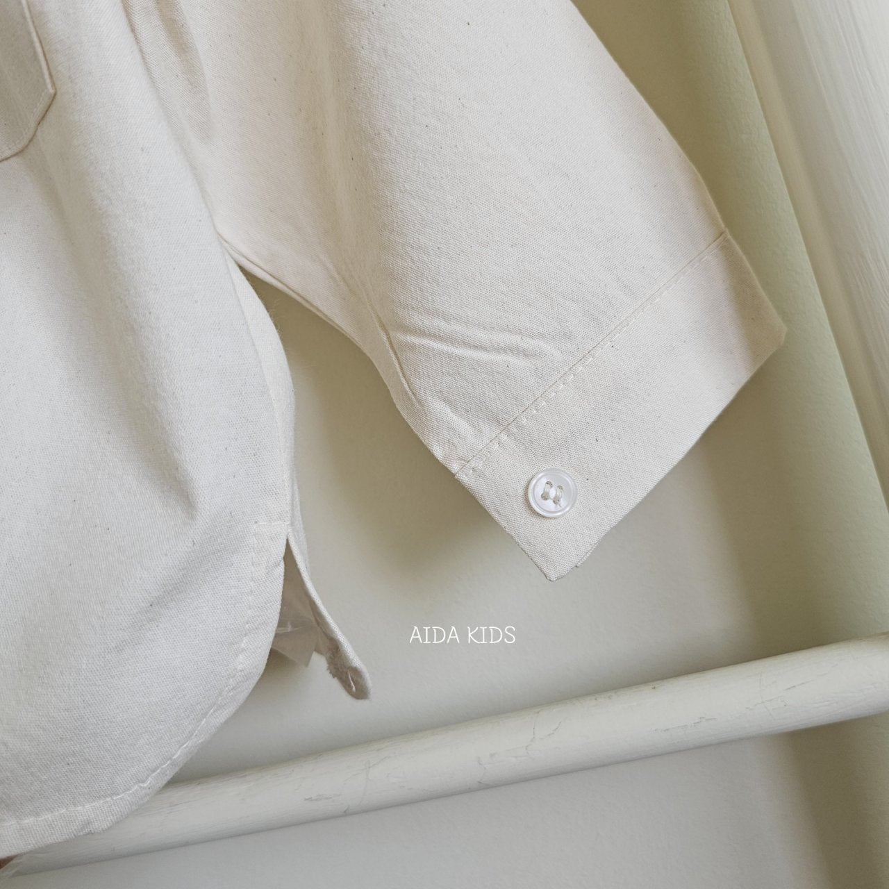 cream washing shirts