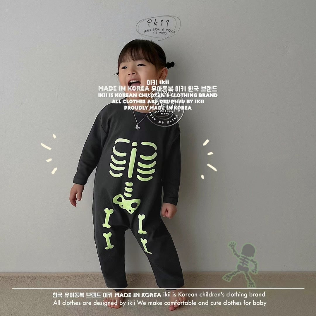 Skull toddler bodysuit