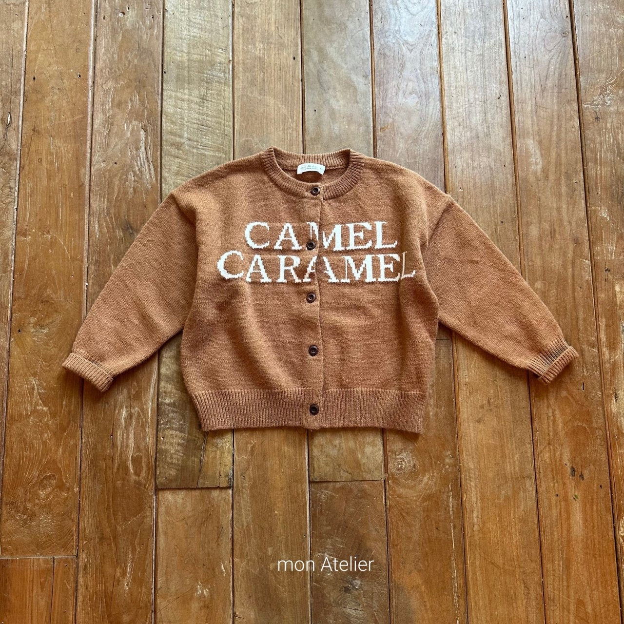 Camel cardigan