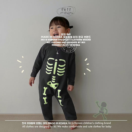 Skull toddler bodysuit